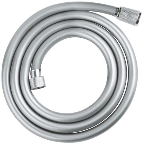 Grohe – Flexible de douche PVC 1,75 m – Système anti-torsions Twistfree – Connexion écrous 15x21 – Pression maximale 5 bar