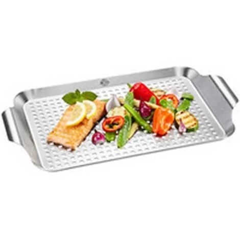 Plat à griller 43x25cm inox - Gefu - 89258 (1/2)