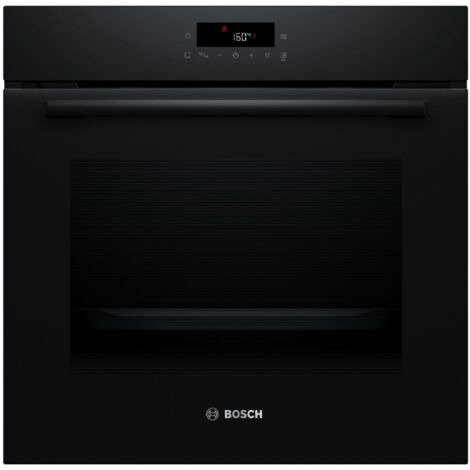 Bosch – Four chaleur tournante 71L – Nettoyage pyrolyse – Classe énergétique A+ – Largeur 60cm – Hauteur 59.5cm – Noir - HBA571BB4