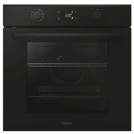 Haier – Four pyrolyse 78L – Nettoyage par pyrolyse – Chaleur tournante – Classe A++ – Hauteur 59,5 cm – Largeur 59,5 cm - H6ID23B3YTB