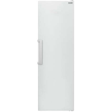 Sharp – Réfrigérateur 1 porte 390L – Classe A+ – Dégivrage automatique – Étagères réglables en verre – 41 dB – Dimensions 1860x650x595mm