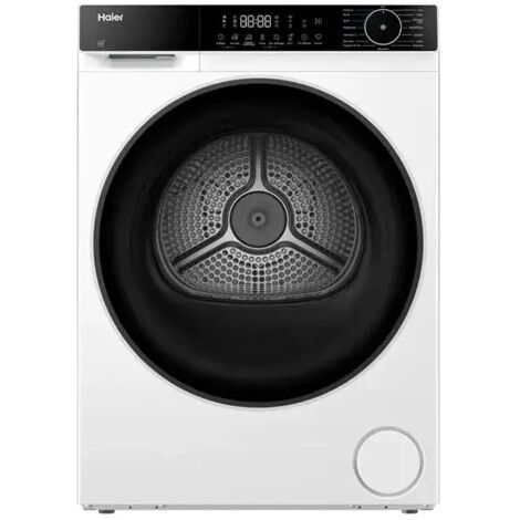 Haier – Sèche-linge pompe à chaleur 9kg – Classe énergétique D – Niveau sonore 64dB – Connectivité Wi-Fi – Fonction anti-plis et I-Refresh