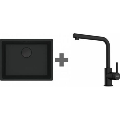 Pack évier + mitigeur noir - Franke - 412628