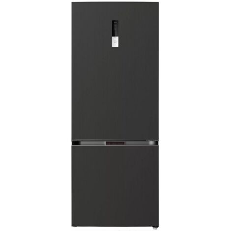 Réfrigérateur combiné 70.03cm 442l nofrost noir - Fagor - FCBN442EDBX