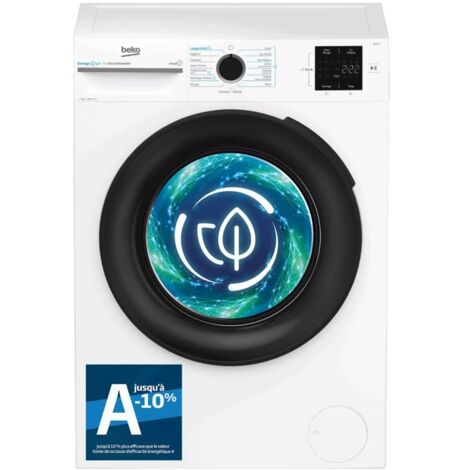 Lave-linge frontal 10kg 1400 tours/min - Beko - BM34WFT310411 (1/5)