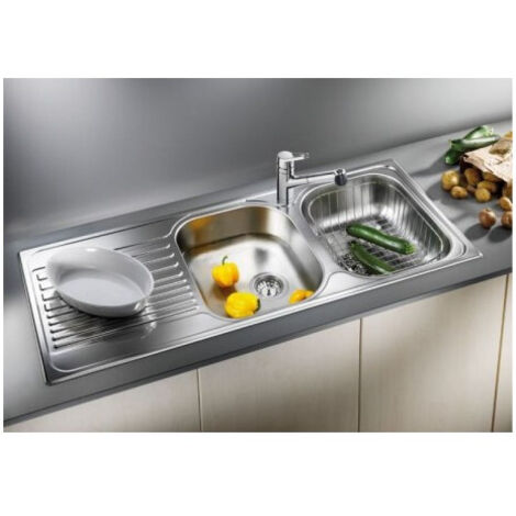 Pack évier + mitigeur inox - Blanco - 520255 (1/2)