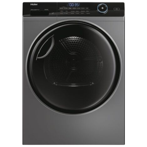 Haier – Sèche-linge pompe à chaleur 9kg – Filtre 3 en 1 pour entretien facile – I-Refresh en 33 min – Connectivité Wi-Fi – Hublot XXL