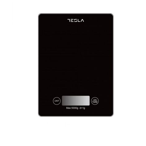 Balance de cuisine électronique 5kg/1g noir - Tesla - KS201B (1/3)