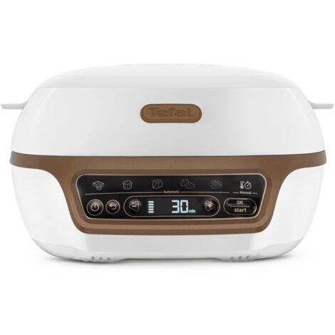 Machine à gâteau 1100w marron/blanc - Tefal - KD8001F0