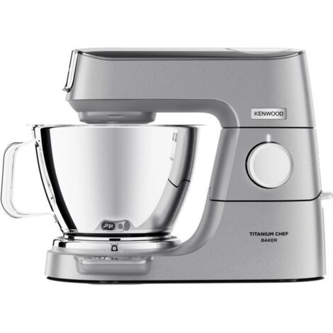 Kenwood – Robot pâtissier 1200 W – 2 bols inox 5 L et 3,5 L – Mouvement planétaire – Variateur de vitesse électronique – Balance intégrée