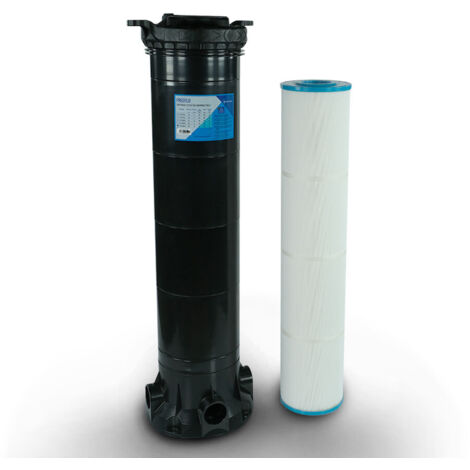 Pentair – Filtre à cartouche 18,6m² – Débit 18m³/h – Technologie de filtration à 15 microns – Installation facile dans espaces restreints - PAC-050-1015