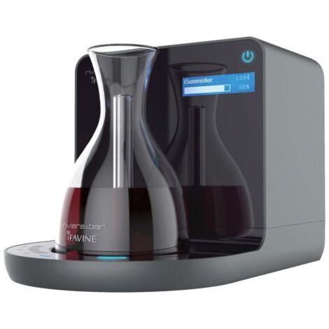 Carafe à décanter connectée pour vins 0.75l - Riviera & Bar - BV1000A (1/4)