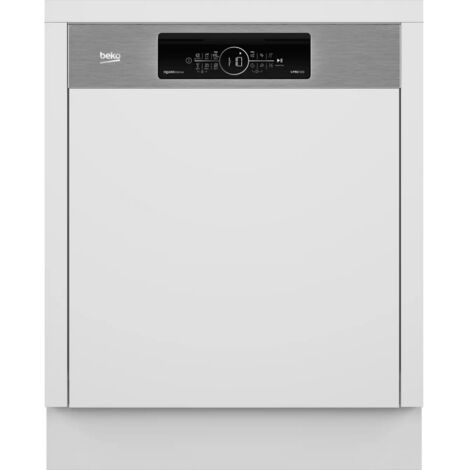 Lave vaisselle 60cm 15 couverts 41db intégrable avec bandeau - Beko - BDSN36540XP (1/4)