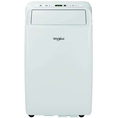 Whirlpool – Climatiseur portable silencieux 20m² – Classe A – 61 dB – Fonction 6ème Sens – Déshumidification et ventilation (1/5)