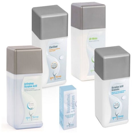Kit complet de produits pour le traitement à l'oxygene actif - Bayrol - kit spa oxygene actif