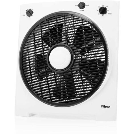 Ventilateur de table TRISTAR VE5858 40W 3 vitesses D30cm Blanc.