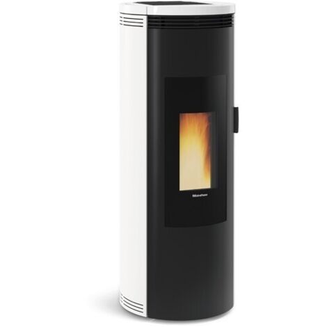 LA NORDICA EXTRAFLAME Poêle à granulés Amika blanc - électronique 8 kW