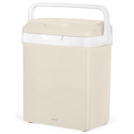 Glacière plastique 18l beige - Livoo - SEP143C (1/4)