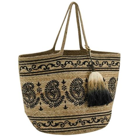 Sac jute indie naturelle 50x30 - Aubry Gaspard - SFA3680 (1/2)