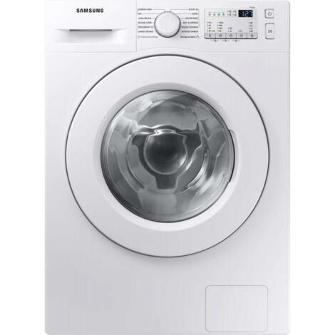 Samsung – Lave-linge séchant 8 kg – Classe énergétique C – Vitesse d'essorage 1400 tr/min – Niveau sonore 59 dB – Charge avant – Acier inoxydable