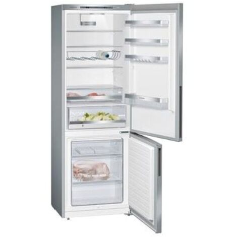 Siemens – Réfrigérateur combiné 70cm 413 lowfrost inox – Classe A+++ – 413L – 2 portes – 38 dB – KG49EAICA