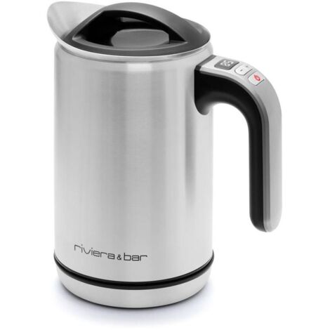 Bouilloire sans fil 1l 1650w inox - Riviera & Bar - bbt380 (1/5)