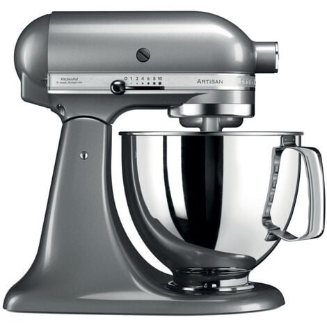 Robot sur socle 4,8l 300w gris argent - Kitchenaid - 5ksm125ecu