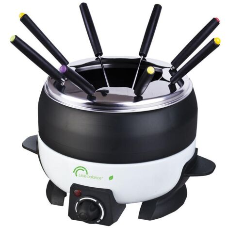Appareil à fondue 800W pour 8 personnes – Caquelon XL 2L antiadhésif – Thermostat réglable – 8260 – Little Balance (1/8)