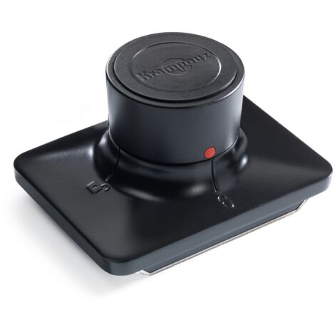 Krampouz – Tampon d'essuyage inox pour crêpière – Graissage, culottage et essuyage – Poignée ergonomique – 3 recharges incluses