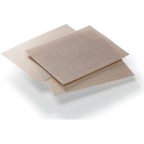 Krampouz – Lot de 15 feuilles recharges en fibre de verre pour tampon ATE1 – Entretien hygiénique des crêpières – Nettoyage facile à l'eau claire