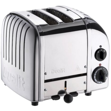 Grille-pain 2 tranches inox – Puissance 1200 W – 2 larges fentes réglables 2,8 cm – Fonction décongélation et bagels – Unbekannt