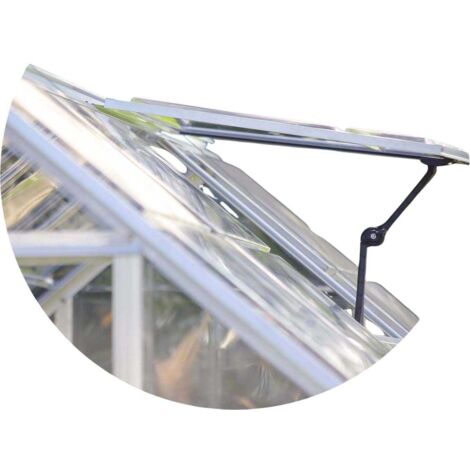 Lucarne de toit pour serre – Ventilation manuelle – Régule température et humidité – Compatible serres Palram – 701769 (1/7)
