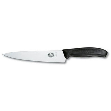 VICTORINOX - COUTEAU A DECOUPER/EMINCEUR 19 CM NOIR