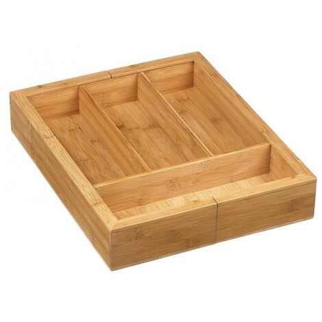 Range-couverts En Bambou IKEA Uppdatera - 6 Cases - Beige - Occasion
