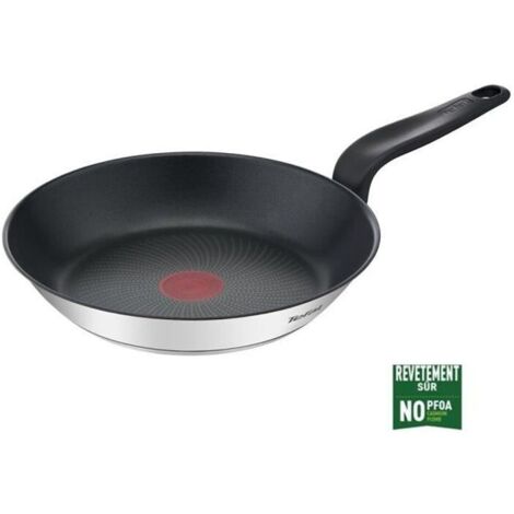 Poêle inox 24cm - Tefal - e3090404 (1/5)
