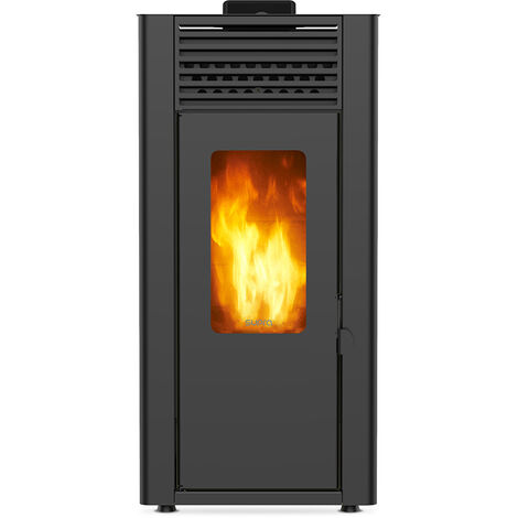 Poêle à granulés de bois 11.9kw noir - Supra - orphee 12 noir