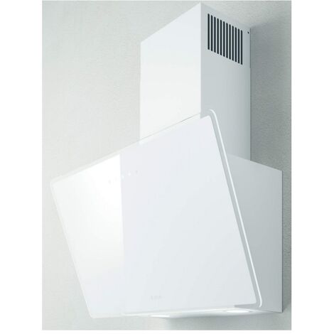 Hotte décorative inclinée 60cm 495m3/h blanc - Elica - PRF0119823A