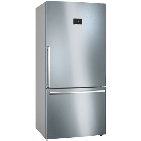 Bosch – KGB86XIEP Réfrigérateur combiné 631L – 186x86cm inox – No Frost – MultiAirFlow – Classe E – 40dB – 3 clayettes – 2 tiroirs à légumes - KGB86XIEP-Bosch