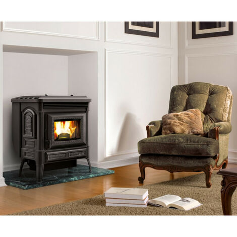 Poêle à granulés 8kw noir - Nordica Extraflame - 1275002