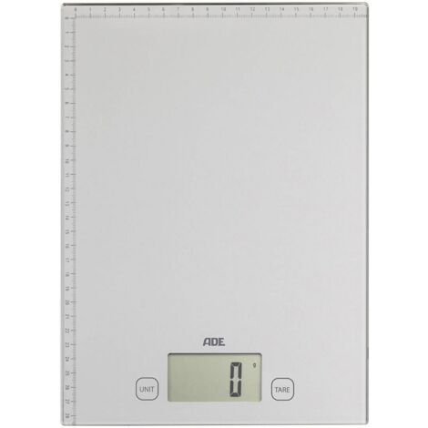 Balance de cuisine électronique 20kg - 1g argent - Ade - 0409029 (1/4)