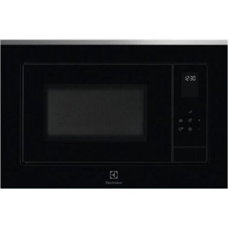 Electrolux – Micro-ondes encastrable 25L 900W noir – 11 niveaux de puissance – Fonction décongélation automatique – LMS2253TMX