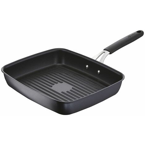 LAGOSTINA Poêle grill 29 x 25 cm - Tempra Titanium (1/5)