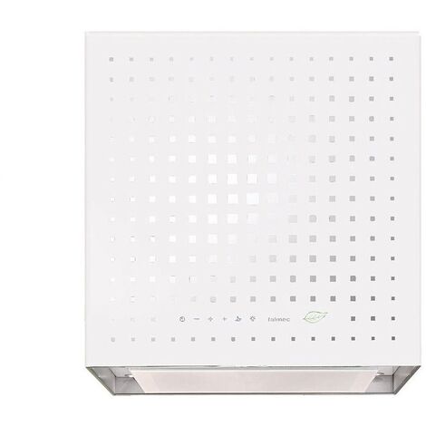 Hotte décorative îlot 42cm 450m3/h blanc - Falmec - RUBIK2110
