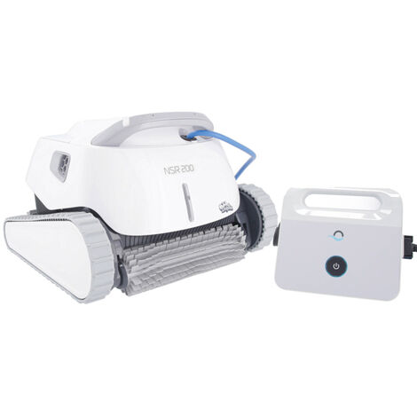 Maytronics Dolphin – Robot électrique de piscine pour fond et parois – Nettoyage jusqu'à 12 m – Débit 15 m³/h – Technologie CleverClean – Compatible tous revêtements - nsr200 (1/6)