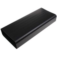 Siemens – Conduit plat 500mm pour hotte – Gaine VMC aérodynamique – Couleur noir – Conforme CEI 60695-5-11 V2 – Raccordement facile