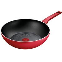 Tefal Daily Expert Poêle Wok Rouge 28 cm Antiadhésive