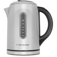 Bouilloire sans fil 1.5l 2200w inox/noir - Riviera & Bar - BBT460