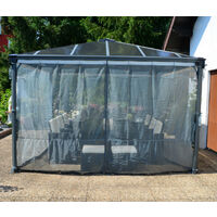 Set de 4 moustiquaires pour tonnelle - Palram - 704370