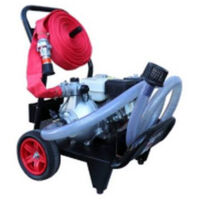 Poolex – Motopompe thermique 7 CV pour protection incendie – Débit 432 L/min – Longueur jet 25m – Autonome avec réservoir piscine