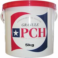Chlore choc granulé 5kg - Pch - hypochlorite calcium